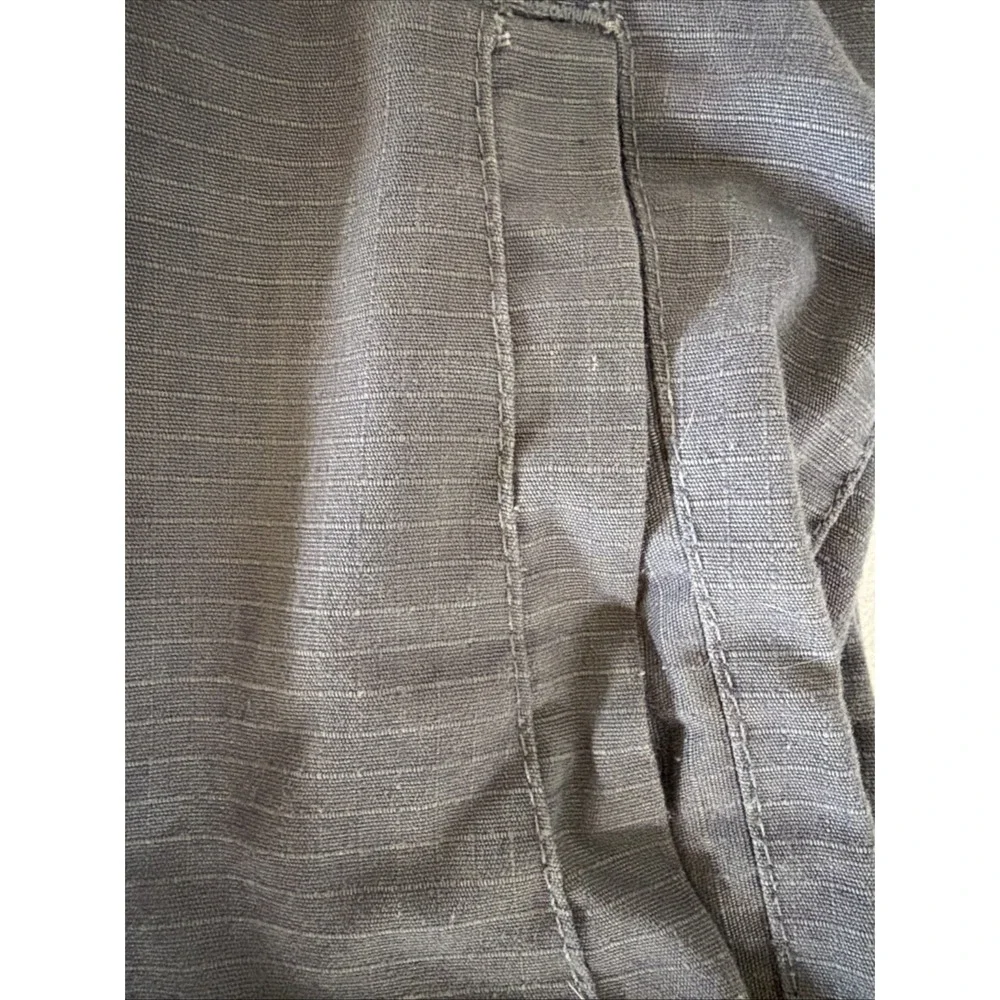 Kingz Kimonos Men's Size A1 Gray Casual Ripstop Pants Drawstring Pocket